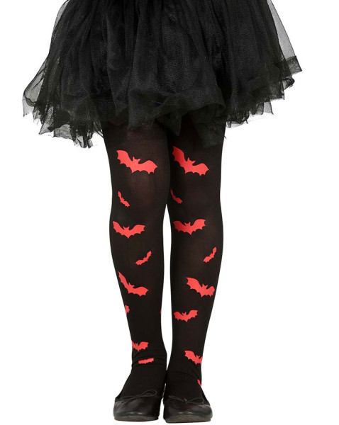 Fledermaus Strumpfhose für Kinder 5-9 Jahre