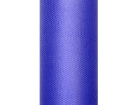 Tüll Stoff Luna royalblau 9m x 15cm