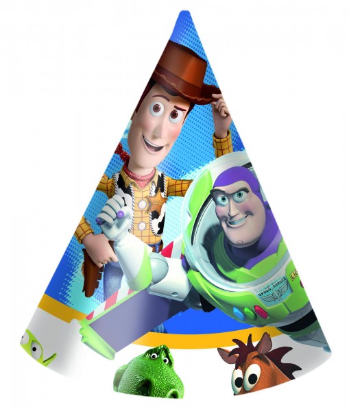 Toy Story Power Partyhüte 6er Set