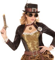 Vorschau: Mac Max Steampunk Brille In Bronze