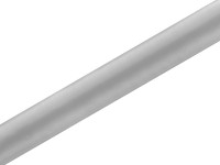 Satin Stoff Eloise silber 9m x 36cm