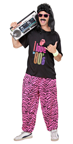 80er Jahre Funky Boy Herrenkostüm