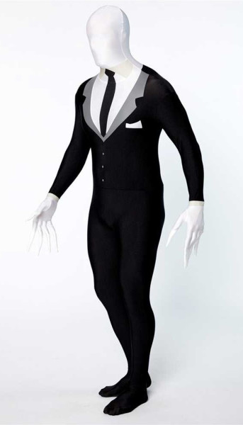 Gruseliges Slenderman Herrenkostüm 3