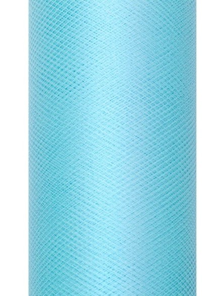 Tüll Stoff Luna türkis 20m x 8cm