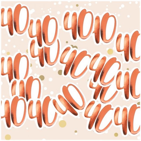 Jolly 40th Birthday Streudeko