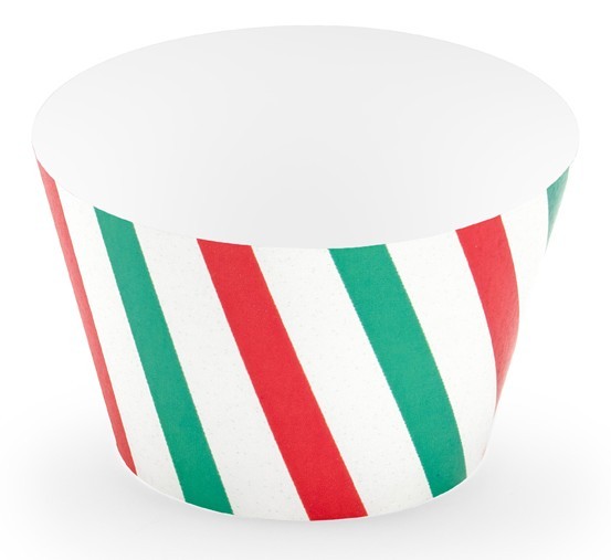 6 Little Christmas Cupcake Umrandungen