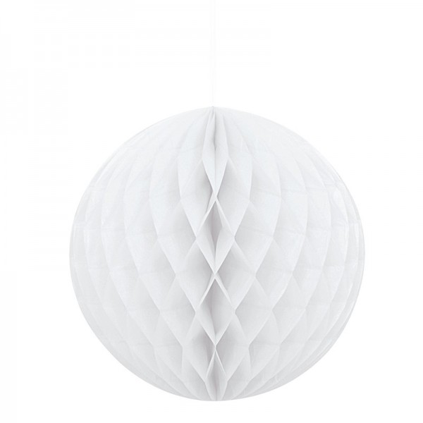 Deko Wabenball Honey Weiß 20cm