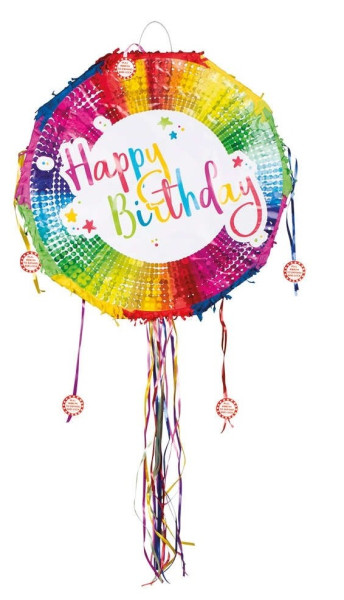 Birthday Color Splash Zieh-Piñata