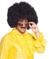 XXL Afro Perücke in Schwarz