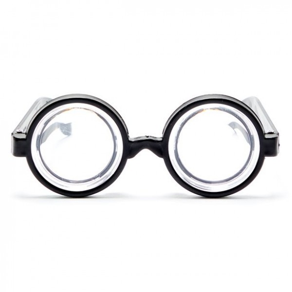Nerdbrille Riesenauge rund