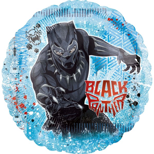XL Black Panther Folienballon 71cm