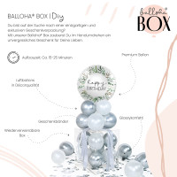 Vorschau: Balloha Geschenkbox DIY Natural Greenery Birthday XL