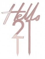 Hello Twenty-one Tortendeko