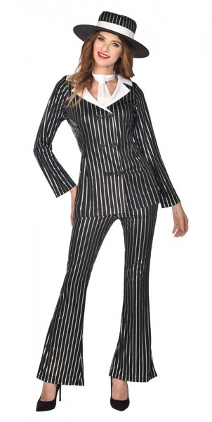 Gangster Lady Damenkostüm Lou 4