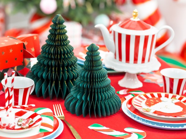 Edler Tannenbaum Wabenball Hänger 24cm 4