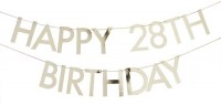 Vorschau: Goldene DIY Birthday Girlande 1,5m