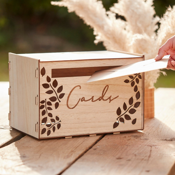 Kartenbox Wooden 30cm x 30cm
