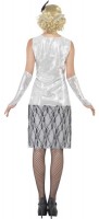 Vorschau: Graziles Silbernes Charleston Kleid