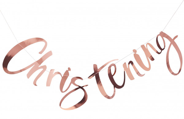 Newborn Star Christening Girlande 1,5m