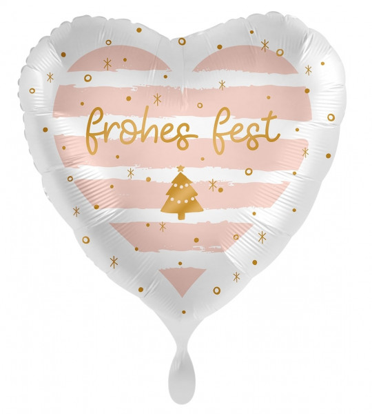 Frohes Weihnachtsfest Folienballon 45cm