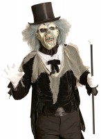 Vorschau: Zombie Sirius Maske Mit Haaren