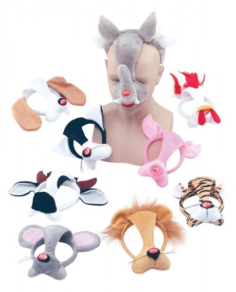 Tierische Fell-Maske Mit Sound