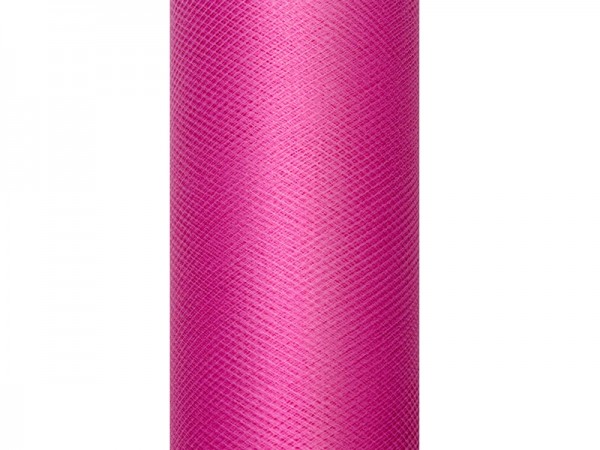 Tüll Stoff Luna fuchsia 9m x 15cm