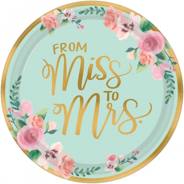 8 Miss to Mrs Teller 27cm