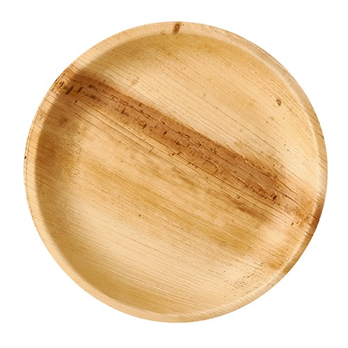 25 Palmblatt Teller Vivaldi rund 23cm 2