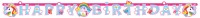 Unicorn World Deko Banner 180x15cm