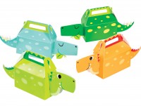 4 Dino Kinder Geschenkboxen