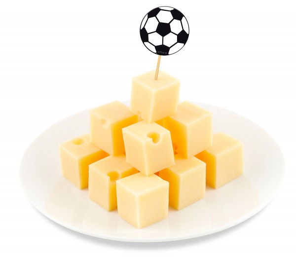 20 Fußball Champion Party Picker 7cm
