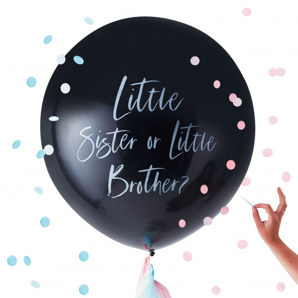 Newborn Star Brother or Sister Latexballon 60cm