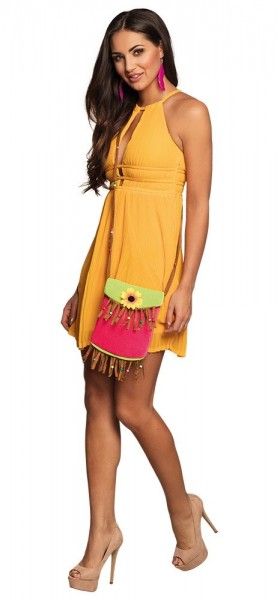 Hippie Tasche mit Gerbera 2
