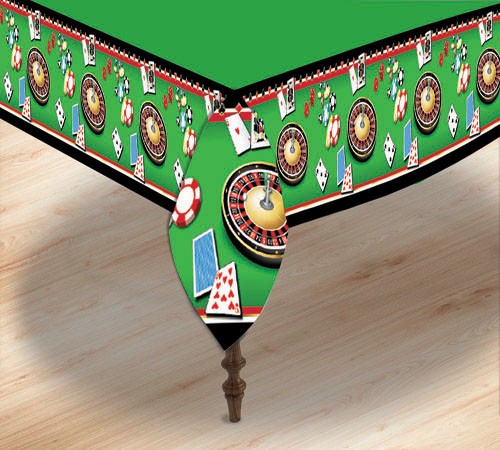 Casino Club Tischdecke 2,75 x 1,37m