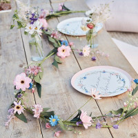 Boho Wedding Blumengirlande 1,9m