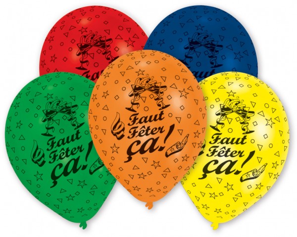 8 Luftballons Faut Fêter ça Komplettdruck 5