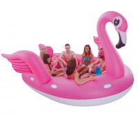 Vorschau: XXL Flamingo Badeinsel 3,7 x 3,35 x 2m