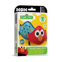 Vorschau: 2 Mund-Nase-Masken Elmo and Friends Kinder 10-12