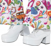 Herren Plateau Schuhe im 70er Jahre Style