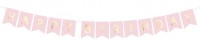 DIY Cheerful Birthday Girlande hellrosa 1,75m