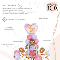 Vorschau: Balloha Geschenkbox DIY 6. Geburtstag Hearts XL