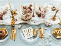 Vorschau: Glossy 30th Birthday Tortenkerze 7,5cm