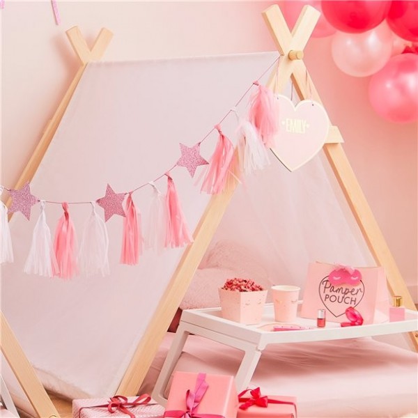 Pamper Party Holz Spielzelt