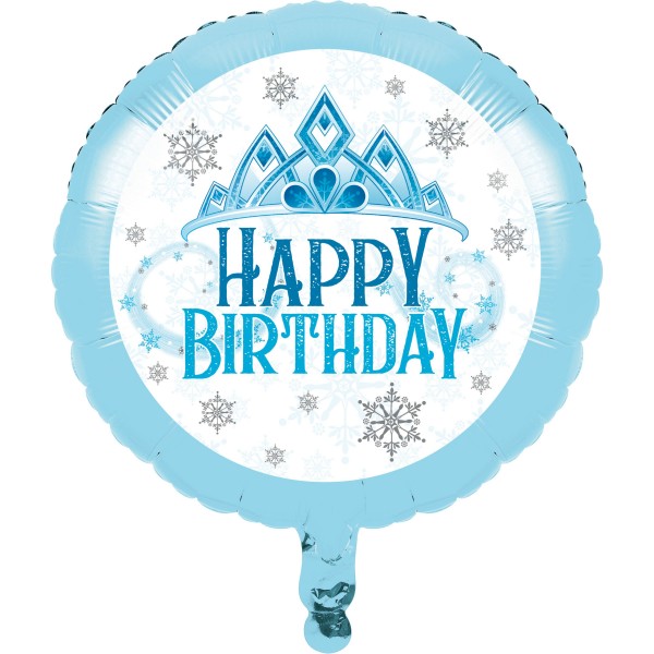 Eisprinzessin Birthday Folienballon 46cm