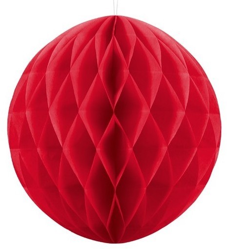 Wabenball Lumina rot 30cm