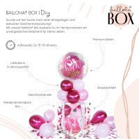 Vorschau: Balloha Geschenkbox DIY 3x hoch Happy Birthday XL