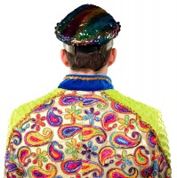 Vorschau: 80er Jahre Pailleten Schirmmütze