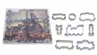 8 Lokomotive Tuff Tuff Ausstechformen