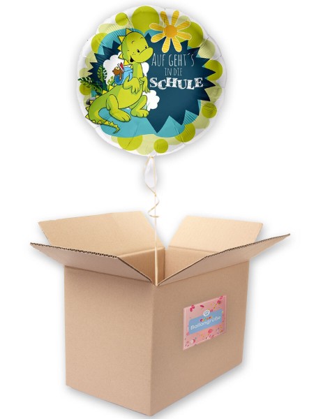 Einschulung Folienballon Drache 43cm 2